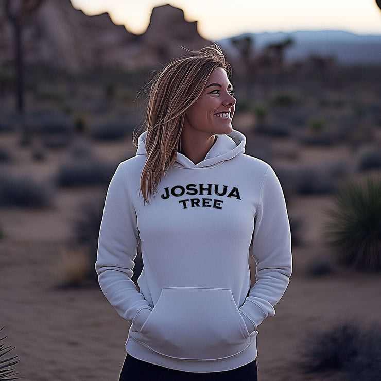 Joshua Tree Vintage Ink Unisex Hoodie - Front and Back Design