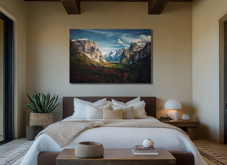 Yosemite Valley Autumn Serenade Canvas