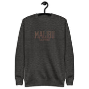 Malibu, California Vintage Ink Style Unisex Sweatshirt