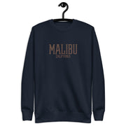 Malibu, California Vintage Ink Style Unisex Sweatshirt